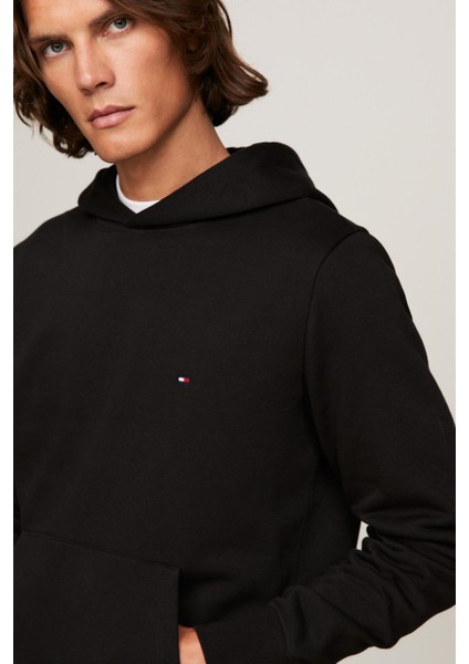 Tommy Hilfiger Flag Logo Hoody Erkek Sweatshirt