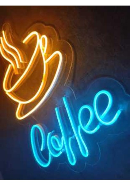 Sanec Coffee Neon LED Tabela Neon Dekoratif Duvar Aydınlatması fiyatları