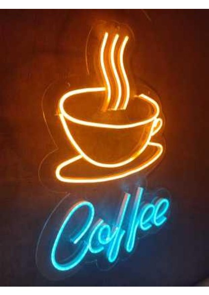 Sanec Coffee Neon LED Tabela Neon Dekoratif Duvar Aydınlatması modelleri