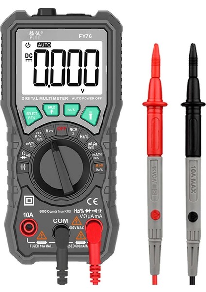 FY76 True Rms Dijital Multimetre Ölçü Aleti