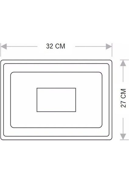 150W Slim LED Projektör Beyaz Işık modelleri