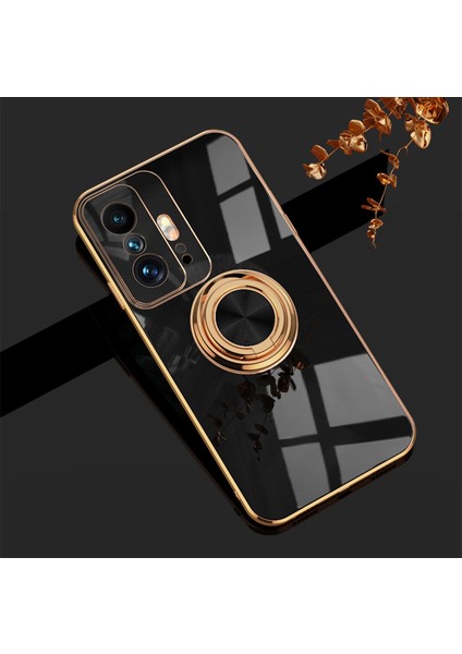 Xiaomi Mi 11T Pro Halkalı Elektrolizle Telefon Kılıfı (Yurt Dışından)