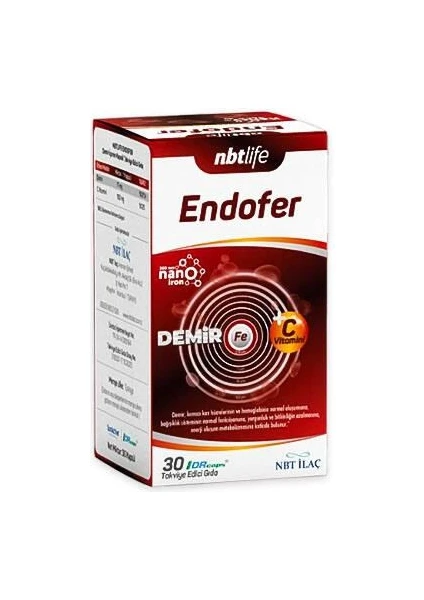 Nbt Life Endofer 30 Kapsül