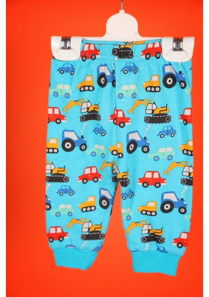 09 - 36 Ay Erkek Bebek Arabalı Pijama Takımı fırsatları
