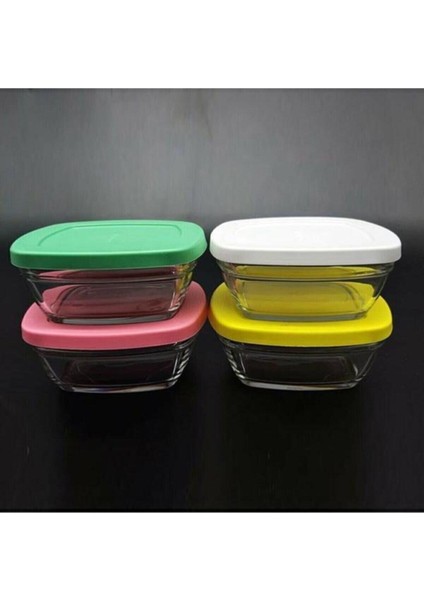 96840 Puding 4'lü Cam Saklama Kabı- 310 ml fiyatları