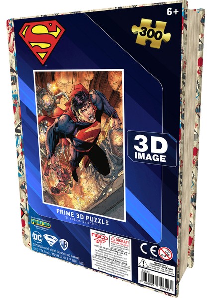 - Superman 300 Parça Puzzle 35622 - Metal Kutu