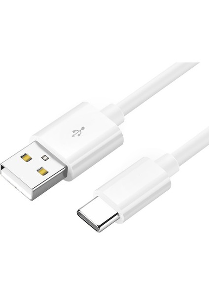 BX-UC03C 3A Usb-A'dan Type-C'ye Kablo 1m Beyaz