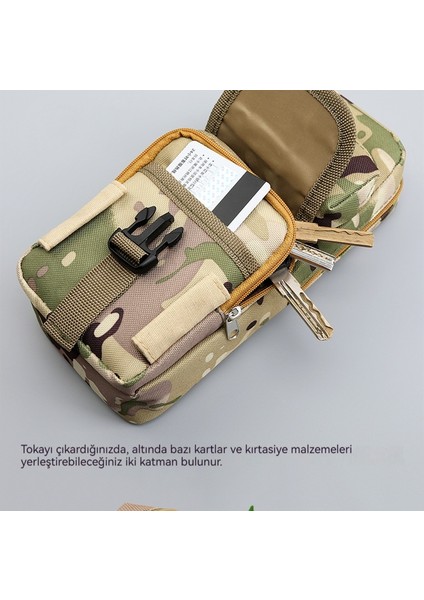 Çocuk Çok Katmanlı Kamuflaj Fermuarlı Kalem Çantası (Yurt Dışından) fiyatları