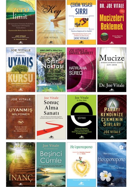 Joe Vitale Tüm Kitapları Koleksiyon Takım Set 16 Kitap fiyatları
