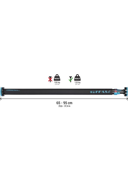 Corength Ayarlanabilir Barfiks Barı 65 Cm - 95 Cm