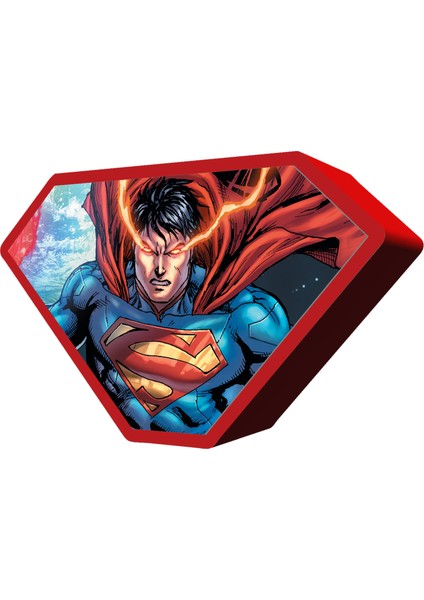 300 Parça 3D Prime Puzzle Metal Kutu: Superman