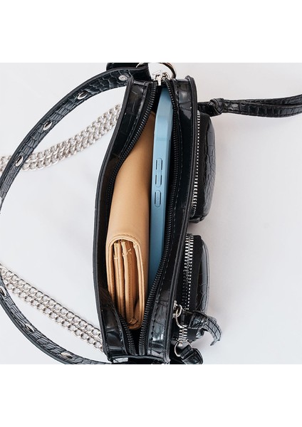 Sonbahar ve Kış Zincir Crossbody Çanta (Yurt Dışından)