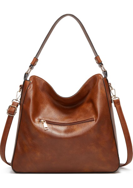 Moda Kadın Omuz Crossbody Büyük Kapasiteli Tote Çanta (Yurt Dışından)