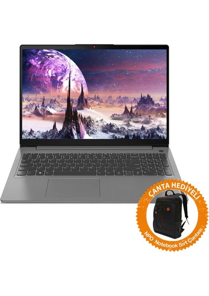 Ideapad 3 82RK00XBTX09 I3-1215U 16GB 512SSD 15.6" Fullhd W11P Taşınabilir BILGISAYAR-CNT010