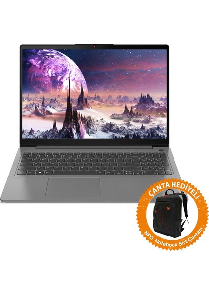 Ideapad 3 82RK00XBTX02 I3-1215U 8gb 512SSD 15.6" Fullhd Freedos Taşınabilir BILGISAYAR-CNT003