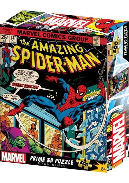 - Marvel Comics Spider-Man 300 Parça Puzzle 33194