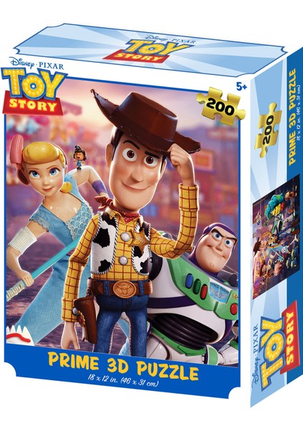 Prime 3D - Toy Story 200 Parça Puzzle 33042