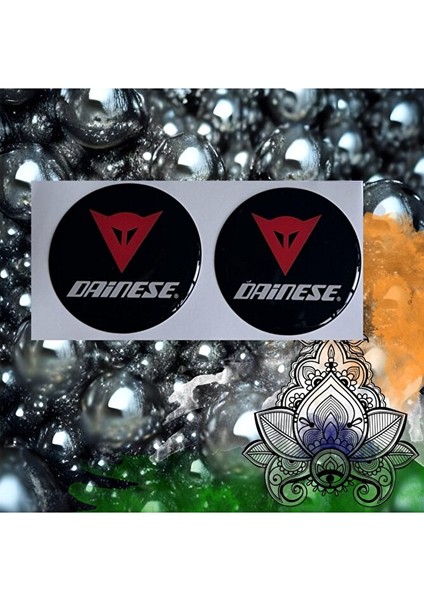 Phoenix Sticker Dainese Damla Logo 5x5 cm 2 Adet