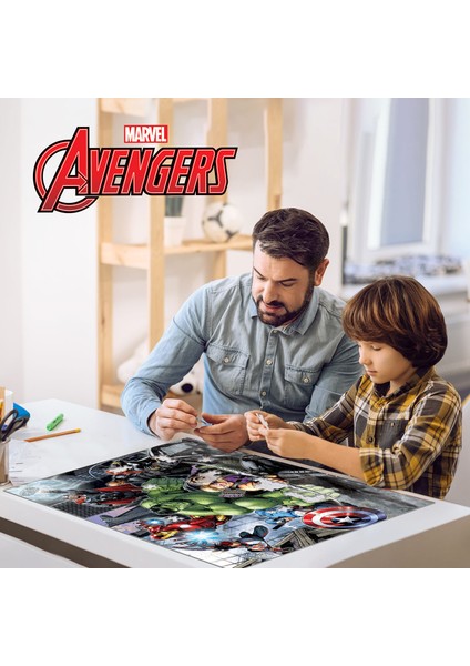 Prime 3D - Avengers 500 Parça Yetişkin Puzzle 32549