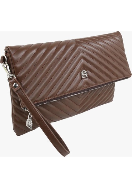 67-6010 Kadın Linen Kahve Portföy Çanta modelleri