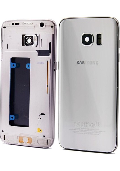Samsung Galaxy S7 Edge G935 Kasa Kapak Gümüş