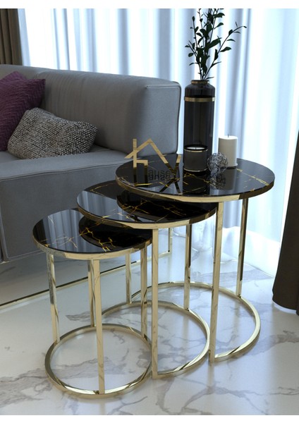 C Zigon Gold Metal Zigon Sehpa Şimşek fiyatları