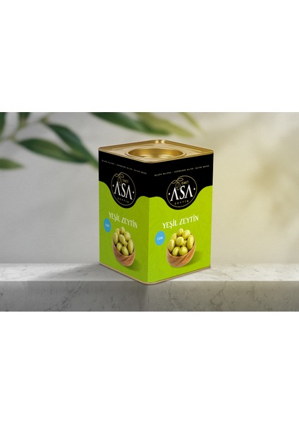 Teneke Çizik Yeşil Zeytin 10 kg