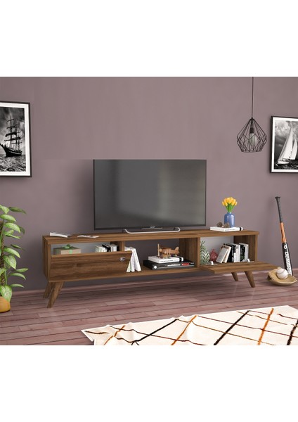 Ankara Mobilya Wood Ceviz 160 cm  Tv Ünitesi