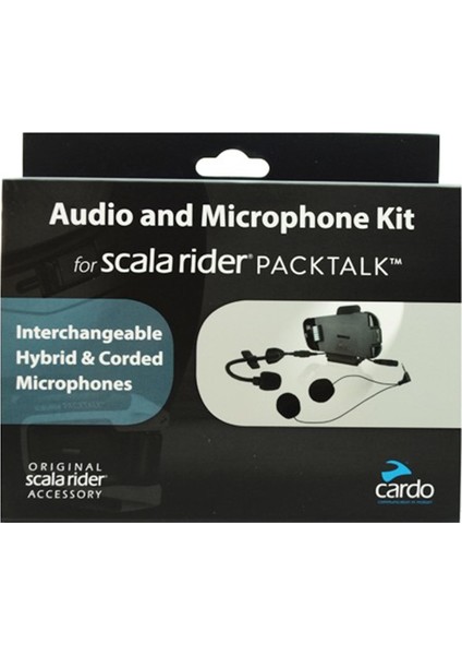 Cardo Srak0032 (Packtalk-Smartpack) Audio Ve Mikrofon Set