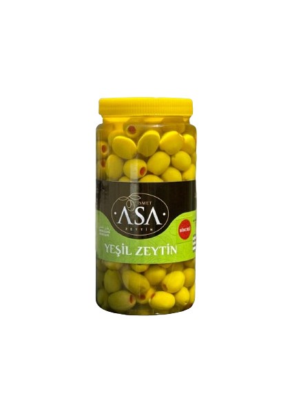 Asa Zeytin Biberli Yeşil Zeytin 1 kg