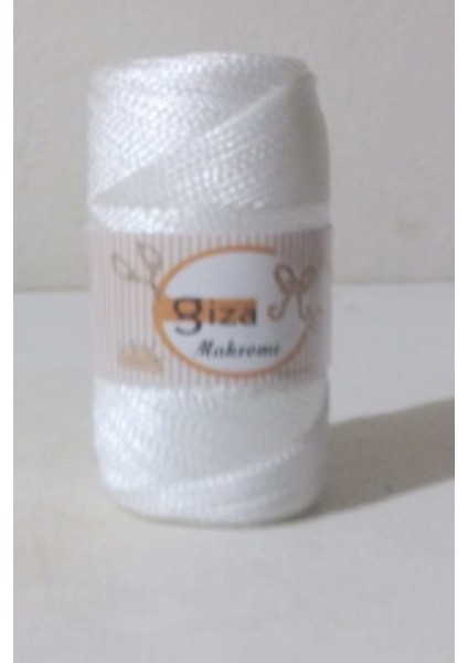 Makrome Beyaz 1 Adet