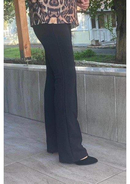 Kadın Siyah Krep Palazzo Pantolon fiyatları