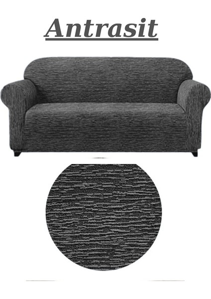 Dokuma Jakar 3 Kişilik Koltuk Örtüsü. Lastikli, Esnek, Yıkanabilir Koltuk, Kanepe, Çekyat Kılıfı