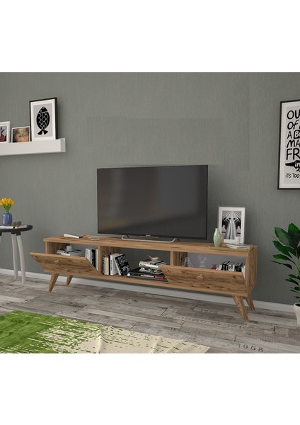 Wood Atlantik Çam 160 cm Tv Ünitesi