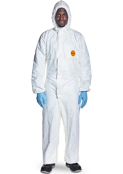 Tyvek 200 Easysafe Tek Kullanımlık İş Tulumu Kategori Iıı, Tip 5, Tip 6 - (Beden L)