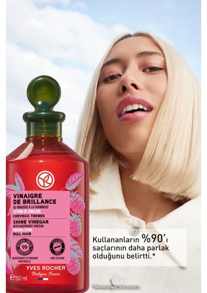Parlatıcı (Brillance) Frambuaz Saç Sirkesi/Toniği - Vegan-150 ml