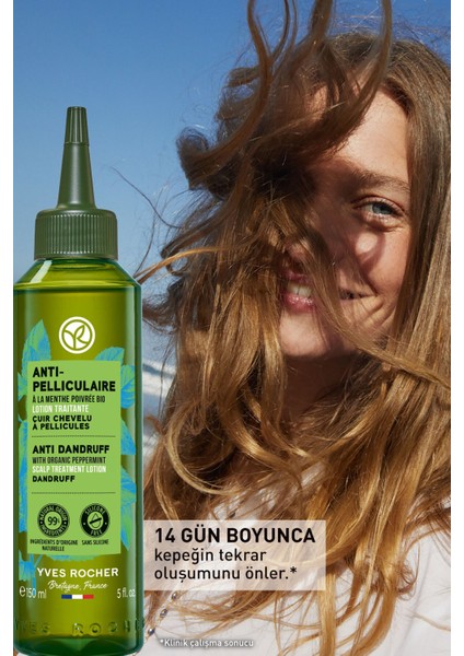 Yves Rocher Kepeğe Karşı (anti Pelliculaire) Yatıştırıcı Prebiyotik Saç Bakım Losyonu - Vegan-150 Ml