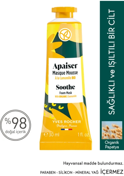 Yves Rocher Yatıştıran Rahatlatıcı Maske-30 Ml