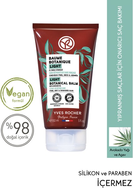 Yves Rocher Avokado Bakım Kremi - Besleyici / Şekillendirici / Baume Botanique-150 ml-78112