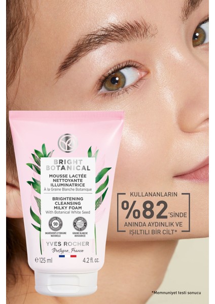 Yves Rocher Leke Ve Kırışık Karşıtı Bitkisel Bakım Bright Botanical - Yüz Yıkama Köpüğü-125ml