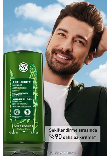 Yves Rocher Saç Dökülmesine Karşı (anti-chute) Güçlendirici Prebiyotik Saç Kremi - Vegan-200 Ml- 52694