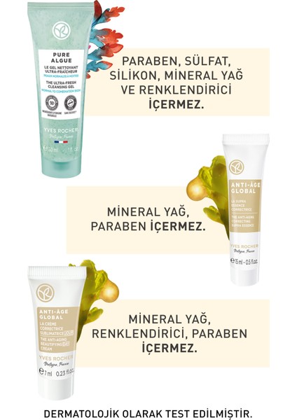 Yves Rocher Yenileyici Yaşlanma Karşıtı - Günlük Rutin Tanışma Seti