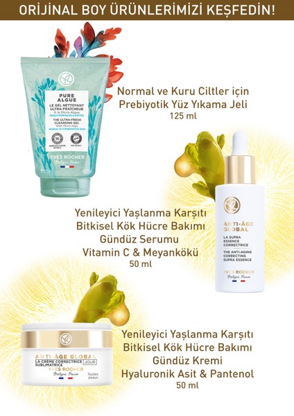 Yves Rocher Yenileyici Yaşlanma Karşıtı - Günlük Rutin Tanışma Seti