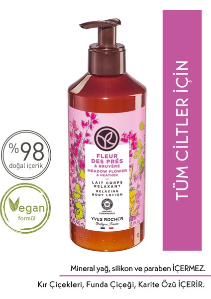 Yves Rocher Nemlendirici Vücut Losyonu - Romantik Kır Çiçekleri - 390ml-67060