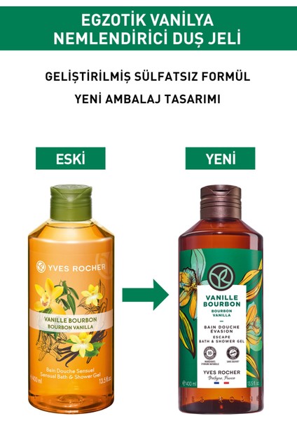 Nemlendirici Duş Jeli - Egzotik Vanilya - 400ml