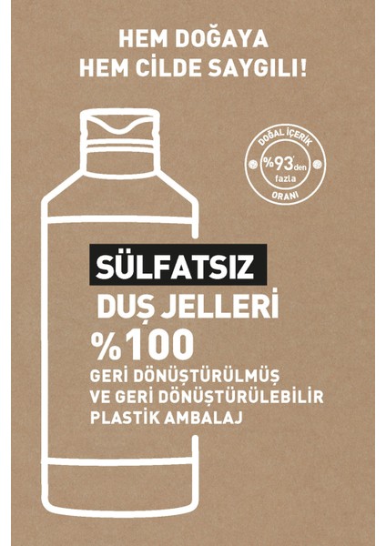 Nemlendirici Duş Jeli - Egzotik Vanilya - 400ml