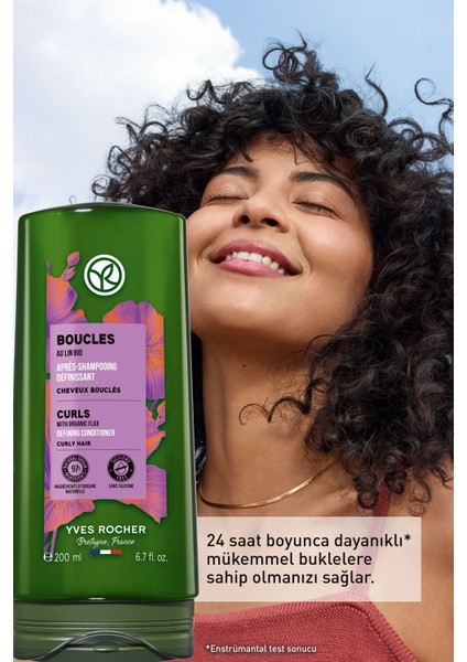 Yves Rocher Kıvırcık ve Dalgalı Saçlar İçin (Boucle) Bukle Belirginleştirici Saç Kremi - Vegan-200 ml