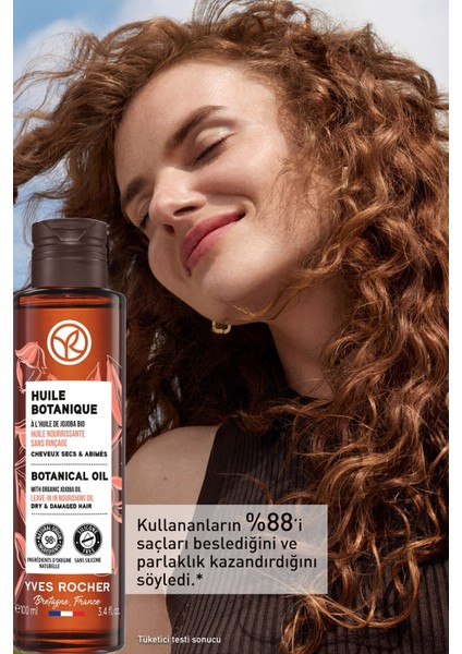 Yves Rocher Onarıcı (Huile Botanique) Jojoba Prebiyotik Bakım Yağı - Vegan-100 ml