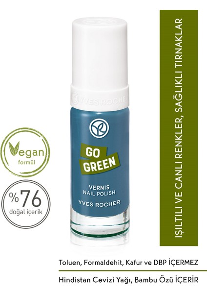 Go Green Oje-26. Mavi- 5 Ml-85261