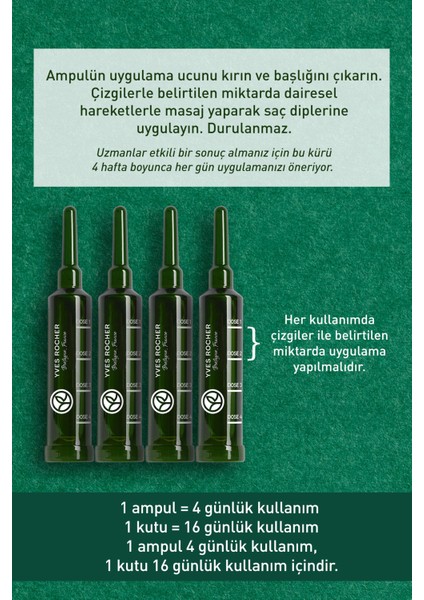 Yves Rocher Saç Dökülmesine Karşı (anti-chute) Güçlendirici Niacinamide&vitamin B6 Kür - Vegan-60 Ml 52095